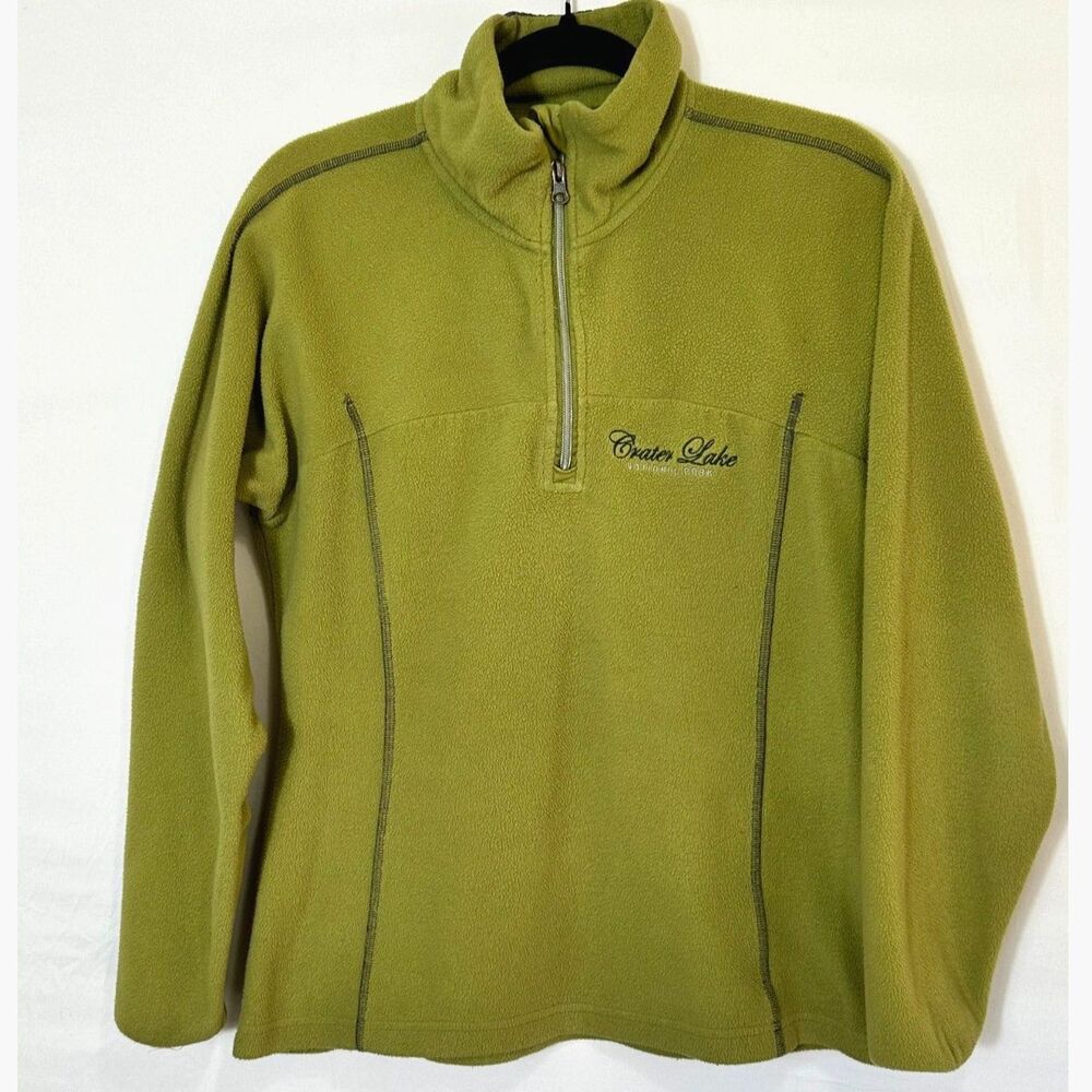 Mountain Hardware Vintage Women's Crater Lake National Park Fleece Pullover SZ L